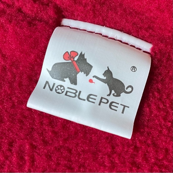 Red Fleece Dog Coat M/L EUC - Picture 12 of 15